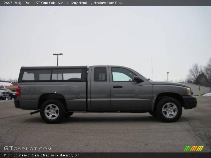 Mineral Gray Metallic / Medium Slate Gray 2007 Dodge Dakota ST Club Cab