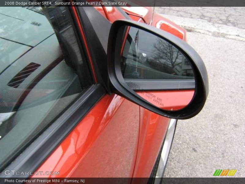 Sunburst Orange Pearl / Dark Slate Gray 2008 Dodge Caliber SRT4