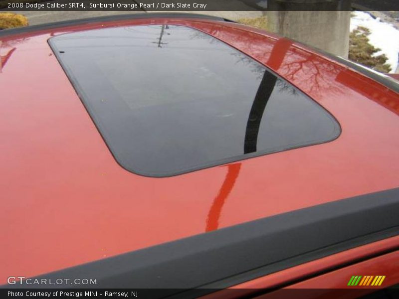 Sunburst Orange Pearl / Dark Slate Gray 2008 Dodge Caliber SRT4