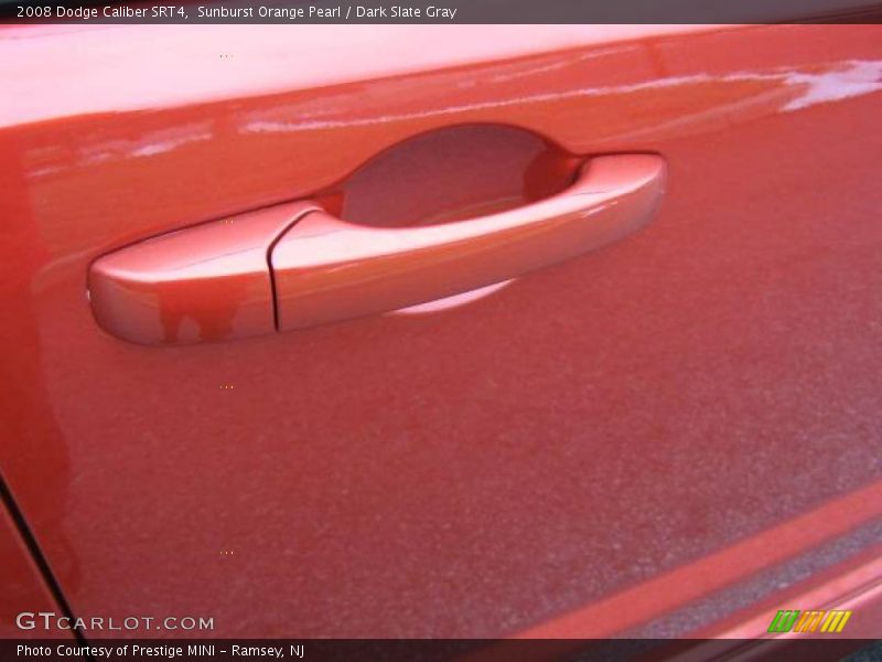 Sunburst Orange Pearl / Dark Slate Gray 2008 Dodge Caliber SRT4