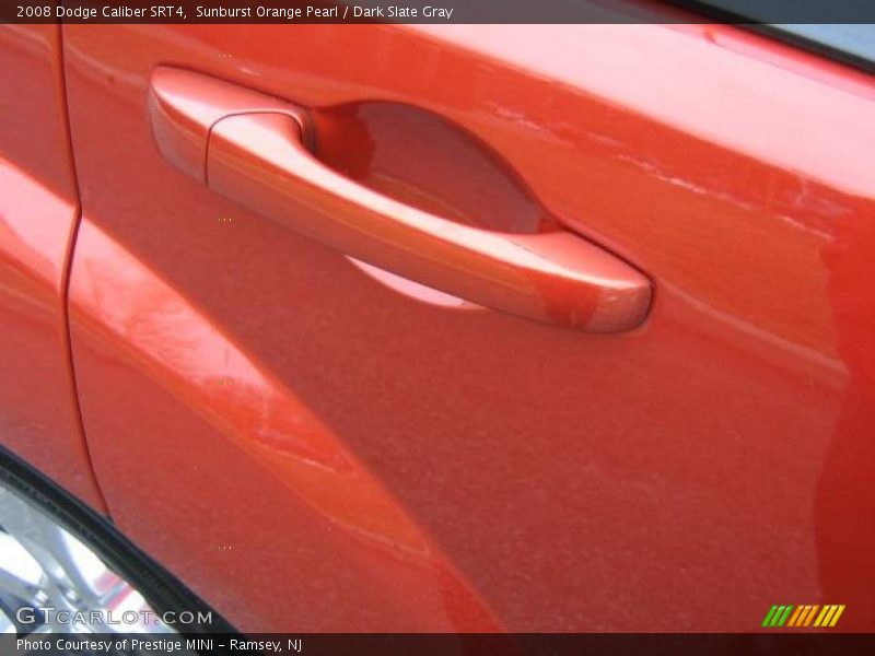 Sunburst Orange Pearl / Dark Slate Gray 2008 Dodge Caliber SRT4
