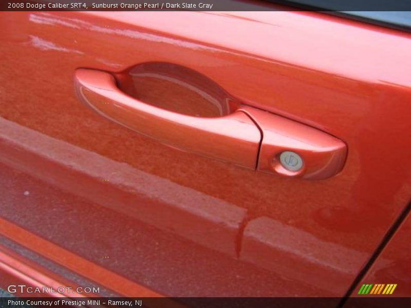 Sunburst Orange Pearl / Dark Slate Gray 2008 Dodge Caliber SRT4