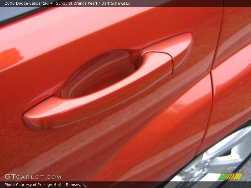 Sunburst Orange Pearl / Dark Slate Gray 2008 Dodge Caliber SRT4