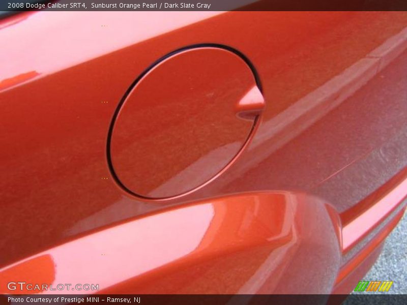 Sunburst Orange Pearl / Dark Slate Gray 2008 Dodge Caliber SRT4