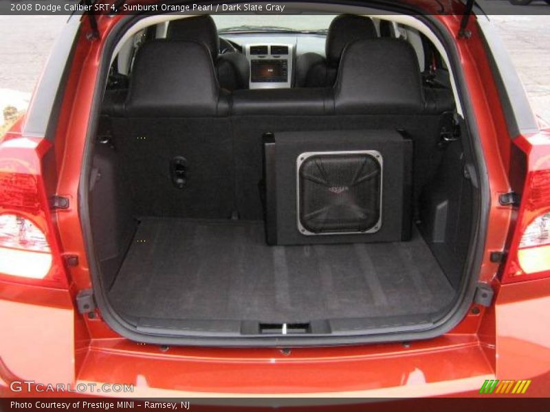Sunburst Orange Pearl / Dark Slate Gray 2008 Dodge Caliber SRT4