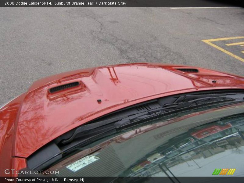 Sunburst Orange Pearl / Dark Slate Gray 2008 Dodge Caliber SRT4