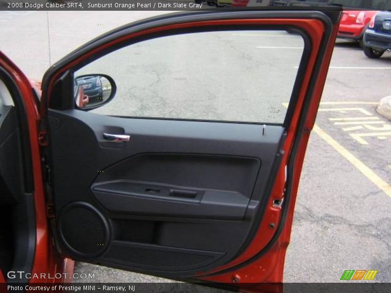 Sunburst Orange Pearl / Dark Slate Gray 2008 Dodge Caliber SRT4