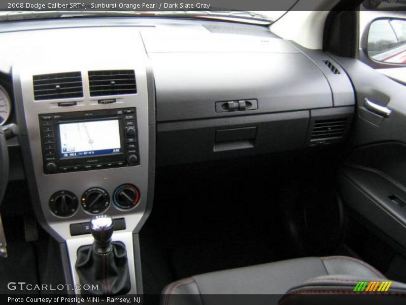 Sunburst Orange Pearl / Dark Slate Gray 2008 Dodge Caliber SRT4