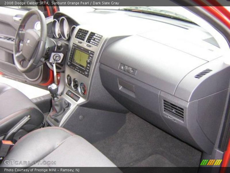 Sunburst Orange Pearl / Dark Slate Gray 2008 Dodge Caliber SRT4