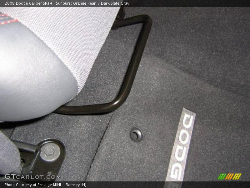 Sunburst Orange Pearl / Dark Slate Gray 2008 Dodge Caliber SRT4