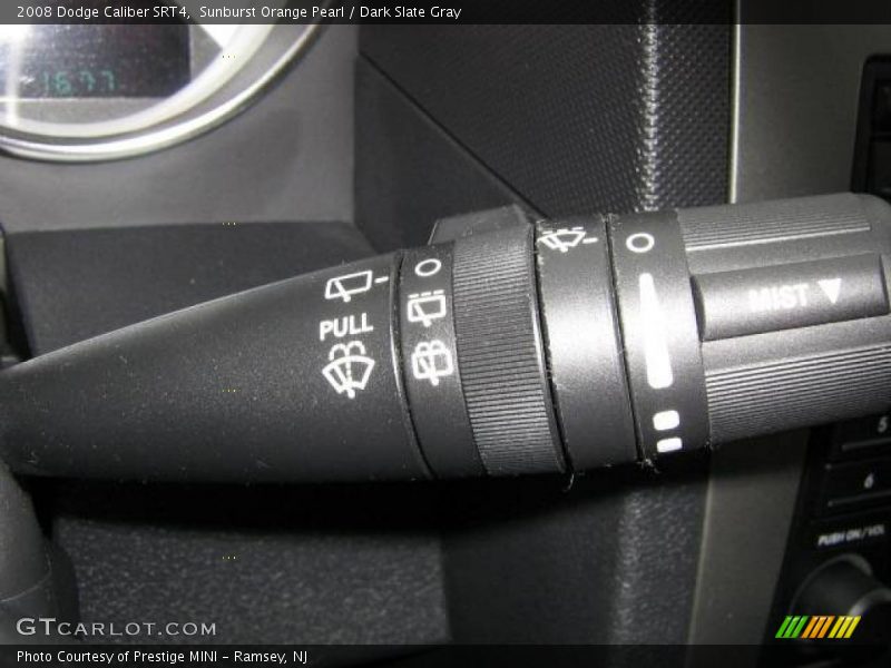 Sunburst Orange Pearl / Dark Slate Gray 2008 Dodge Caliber SRT4