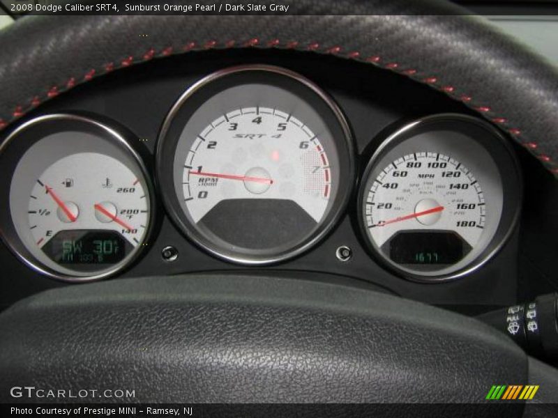Sunburst Orange Pearl / Dark Slate Gray 2008 Dodge Caliber SRT4