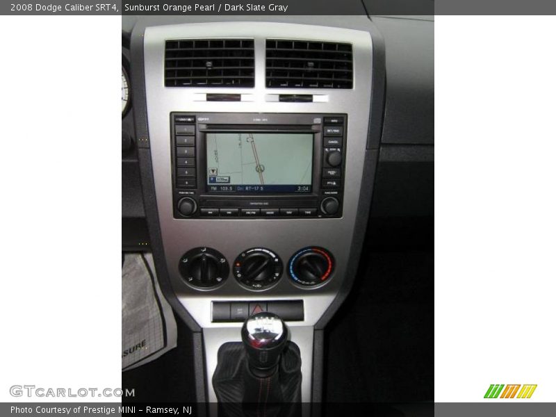 Sunburst Orange Pearl / Dark Slate Gray 2008 Dodge Caliber SRT4