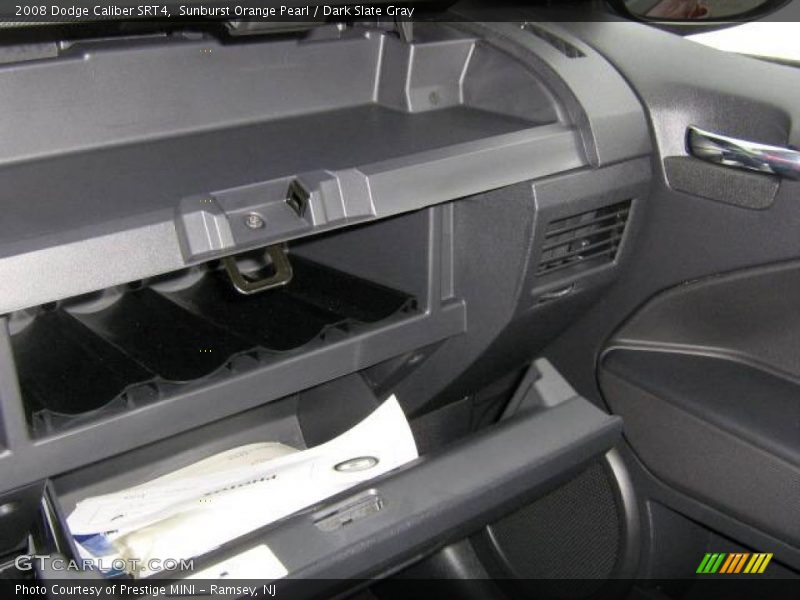 Sunburst Orange Pearl / Dark Slate Gray 2008 Dodge Caliber SRT4