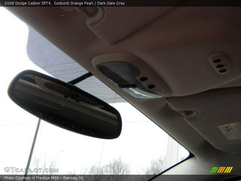 Sunburst Orange Pearl / Dark Slate Gray 2008 Dodge Caliber SRT4
