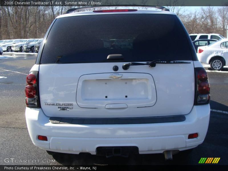 Summit White / Ebony 2006 Chevrolet TrailBlazer LT 4x4