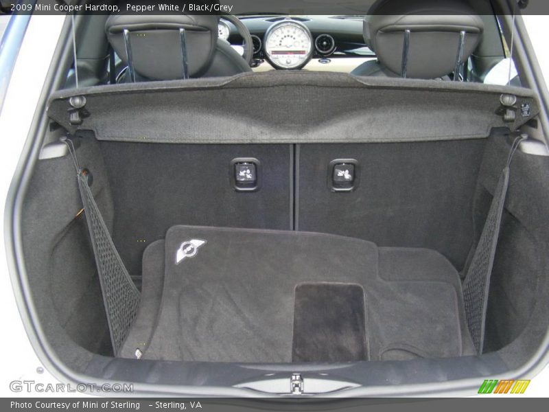 Pepper White / Black/Grey 2009 Mini Cooper Hardtop