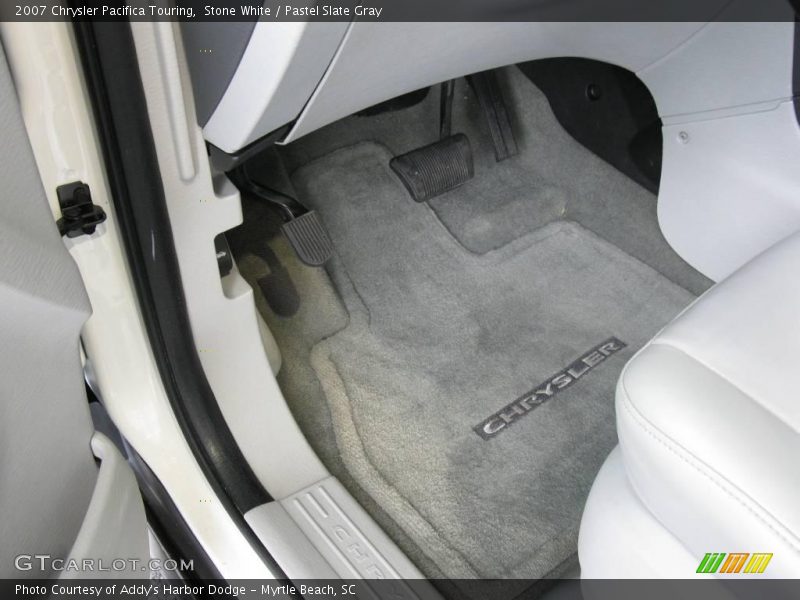 Stone White / Pastel Slate Gray 2007 Chrysler Pacifica Touring