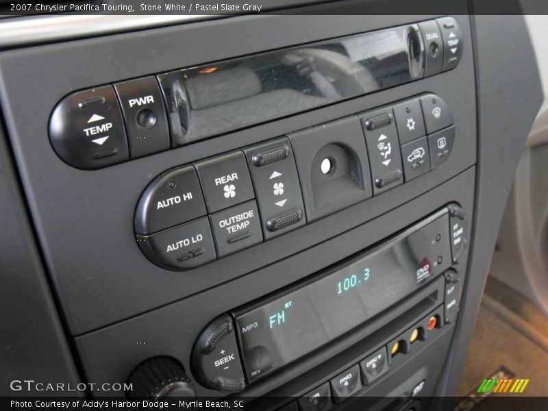 Stone White / Pastel Slate Gray 2007 Chrysler Pacifica Touring