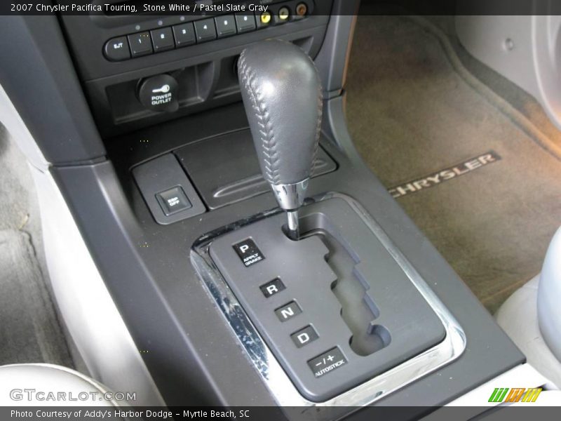 Stone White / Pastel Slate Gray 2007 Chrysler Pacifica Touring