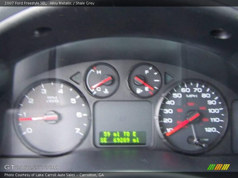 Alloy Metallic / Shale Grey 2007 Ford Freestyle SEL