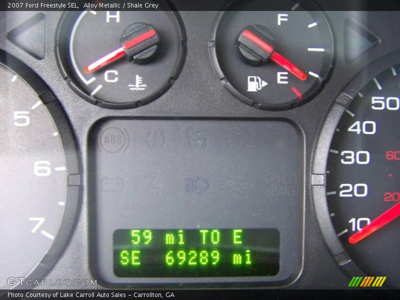 Alloy Metallic / Shale Grey 2007 Ford Freestyle SEL