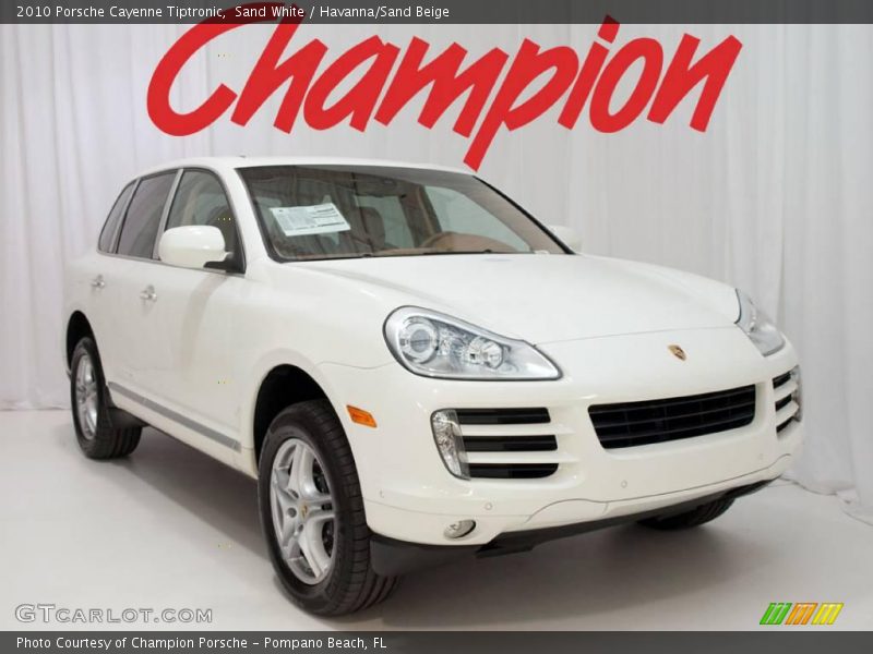 Sand White / Havanna/Sand Beige 2010 Porsche Cayenne Tiptronic