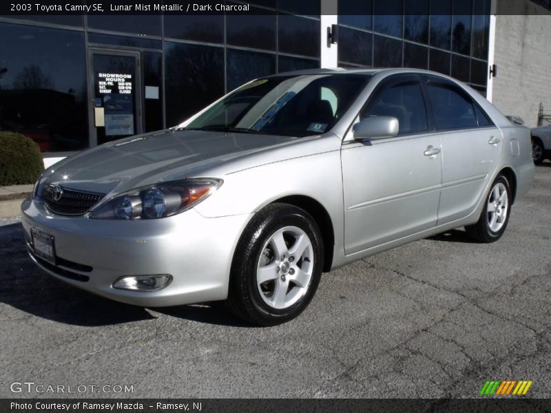 Lunar Mist Metallic / Dark Charcoal 2003 Toyota Camry SE
