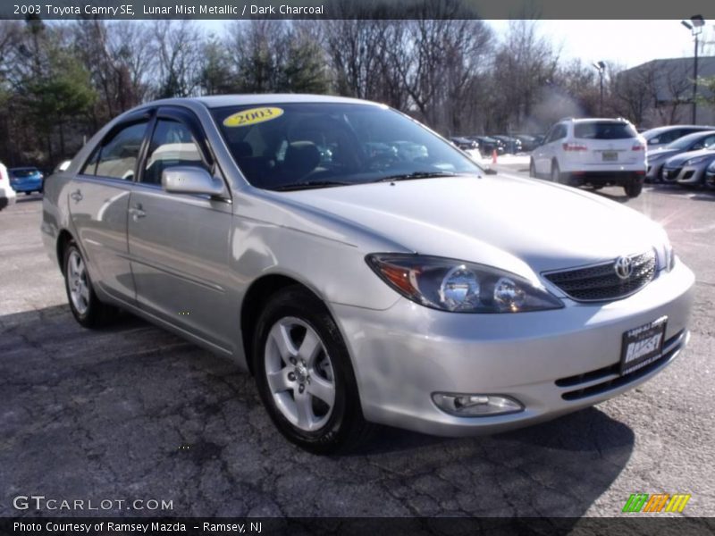 Lunar Mist Metallic / Dark Charcoal 2003 Toyota Camry SE
