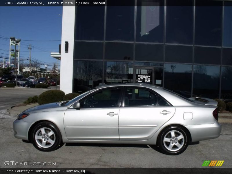 Lunar Mist Metallic / Dark Charcoal 2003 Toyota Camry SE