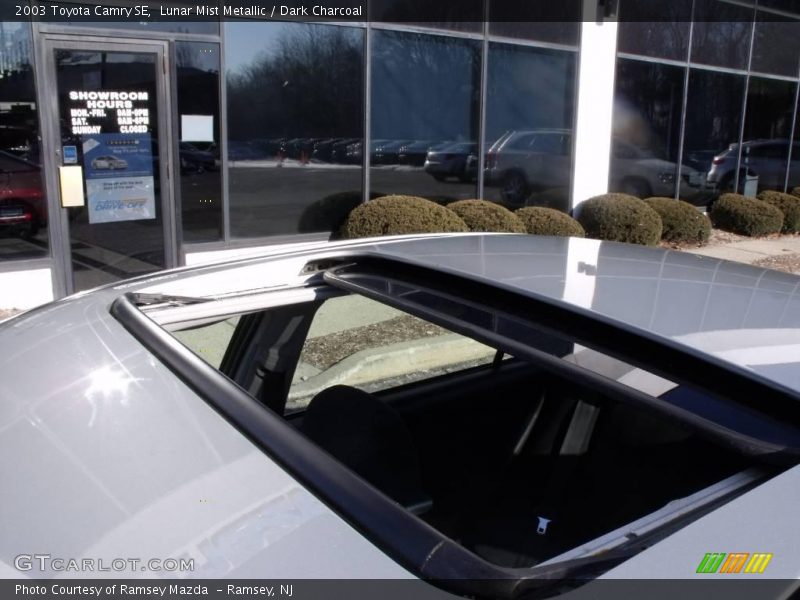 Lunar Mist Metallic / Dark Charcoal 2003 Toyota Camry SE