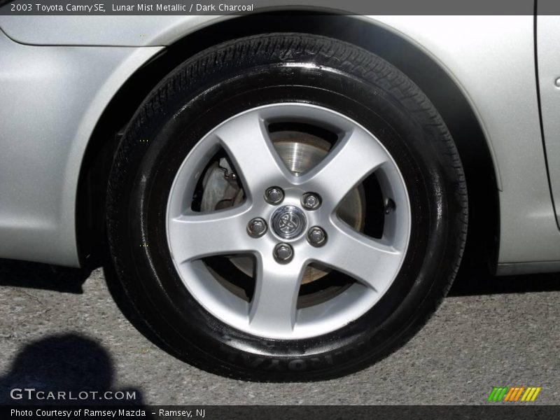 Lunar Mist Metallic / Dark Charcoal 2003 Toyota Camry SE