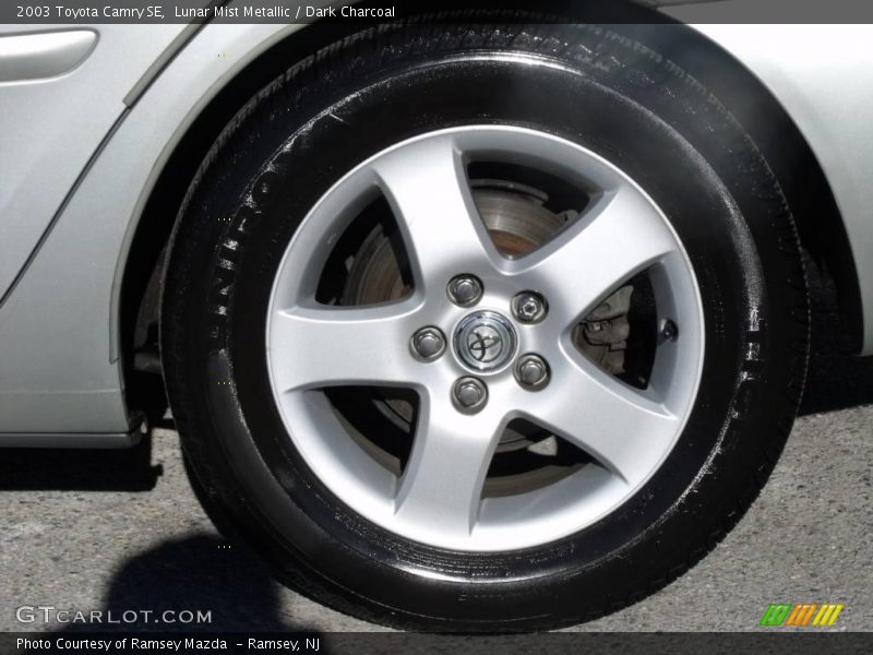 Lunar Mist Metallic / Dark Charcoal 2003 Toyota Camry SE