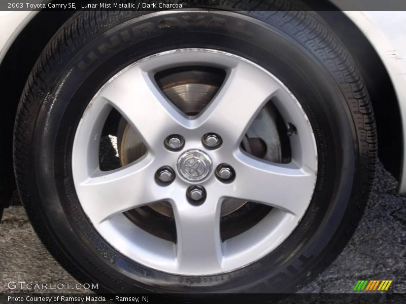 Lunar Mist Metallic / Dark Charcoal 2003 Toyota Camry SE