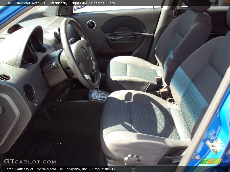 Bright Blue / Charcoal Black 2007 Chevrolet Aveo 5 LS Hatchback