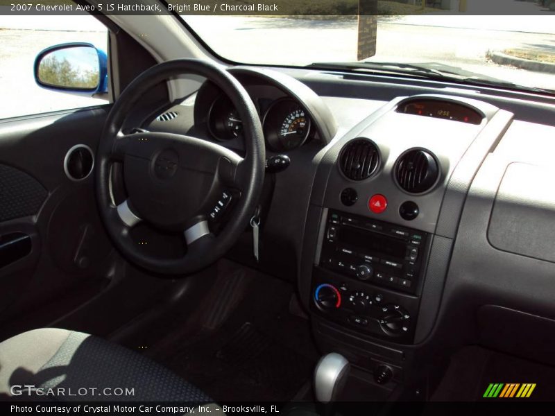 Bright Blue / Charcoal Black 2007 Chevrolet Aveo 5 LS Hatchback