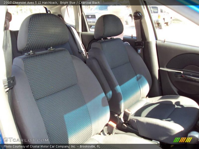 Bright Blue / Charcoal Black 2007 Chevrolet Aveo 5 LS Hatchback