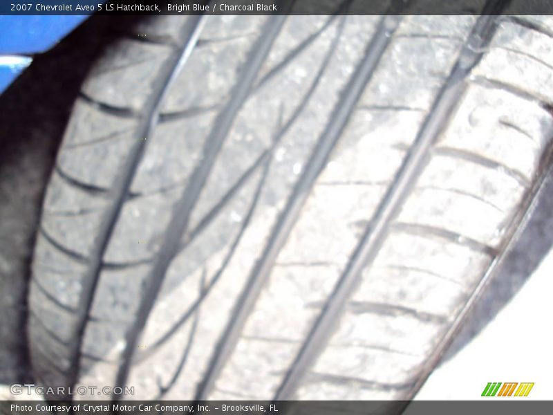 Bright Blue / Charcoal Black 2007 Chevrolet Aveo 5 LS Hatchback