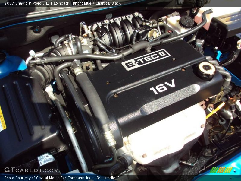 Bright Blue / Charcoal Black 2007 Chevrolet Aveo 5 LS Hatchback