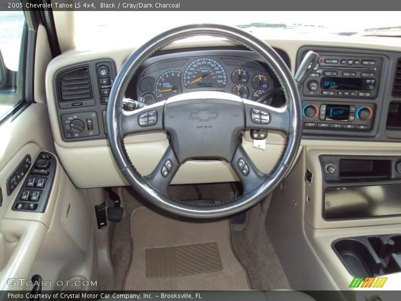 Black / Gray/Dark Charcoal 2005 Chevrolet Tahoe LS 4x4