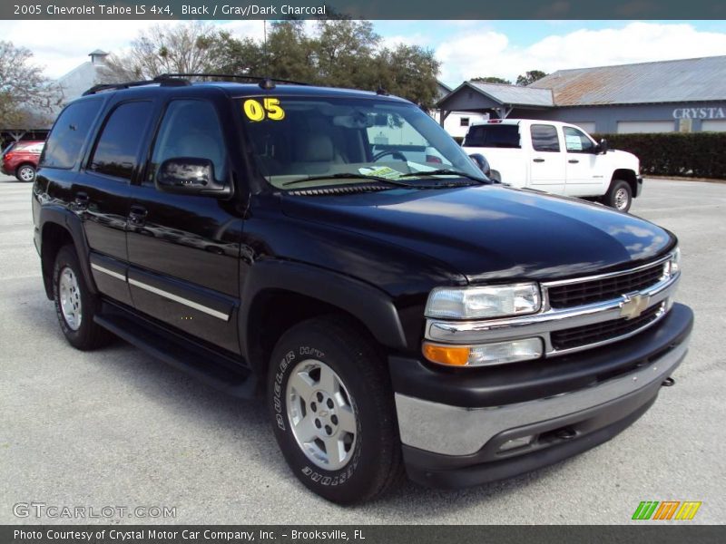 Black / Gray/Dark Charcoal 2005 Chevrolet Tahoe LS 4x4