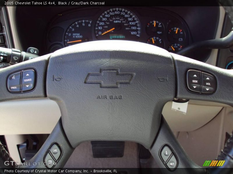 Black / Gray/Dark Charcoal 2005 Chevrolet Tahoe LS 4x4