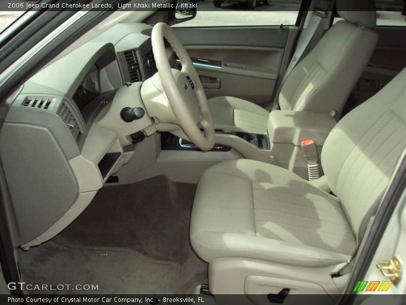 Light Khaki Metallic / Khaki 2006 Jeep Grand Cherokee Laredo