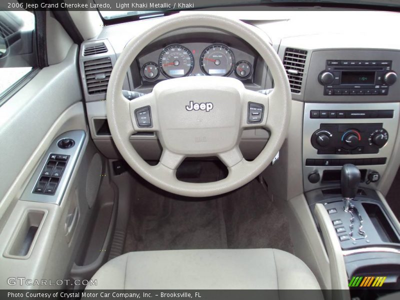 Light Khaki Metallic / Khaki 2006 Jeep Grand Cherokee Laredo