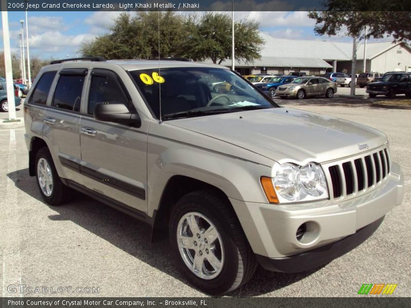 Light Khaki Metallic / Khaki 2006 Jeep Grand Cherokee Laredo