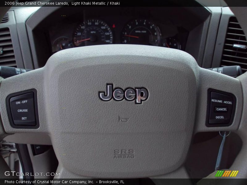 Light Khaki Metallic / Khaki 2006 Jeep Grand Cherokee Laredo