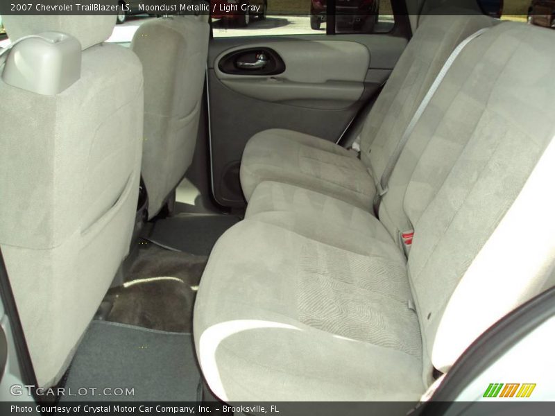 Moondust Metallic / Light Gray 2007 Chevrolet TrailBlazer LS