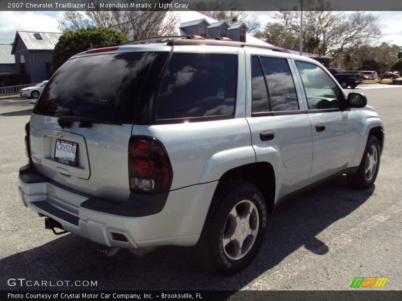 Moondust Metallic / Light Gray 2007 Chevrolet TrailBlazer LS