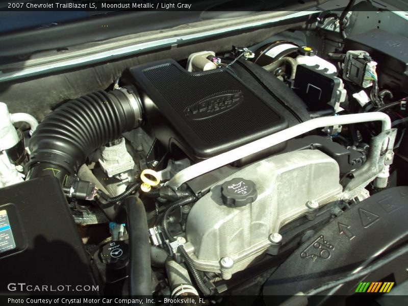 Moondust Metallic / Light Gray 2007 Chevrolet TrailBlazer LS