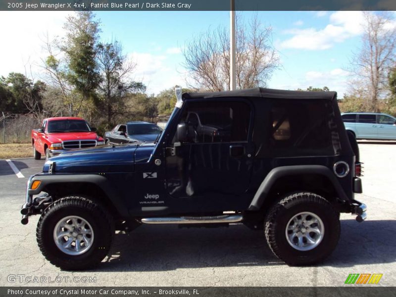 Patriot Blue Pearl / Dark Slate Gray 2005 Jeep Wrangler X 4x4